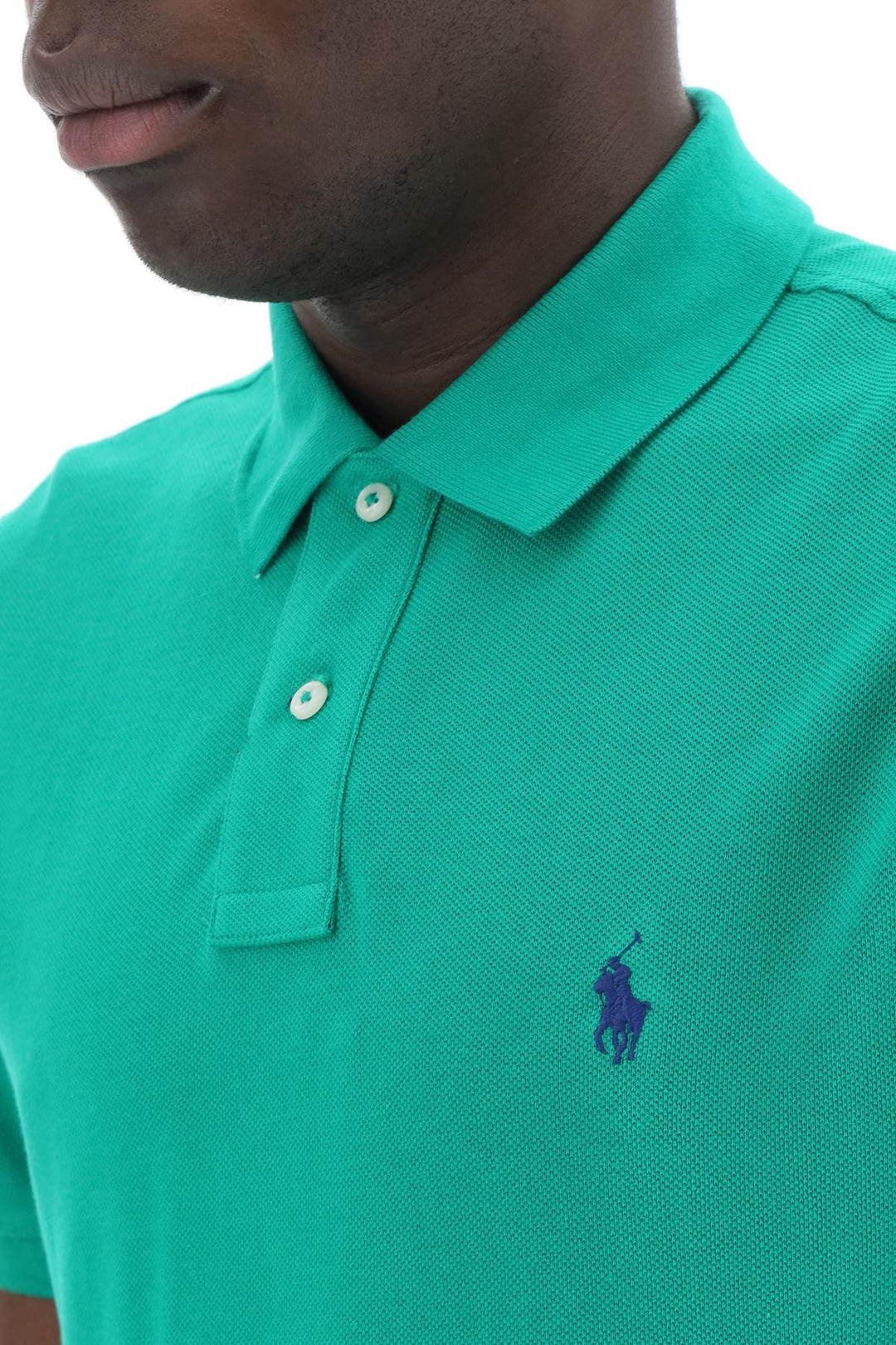 Pique Cotton Polo Shirt