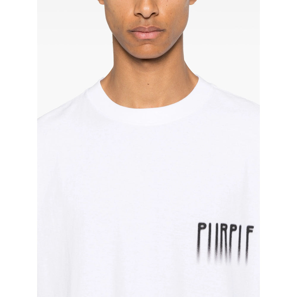 Purple Brand T Shirts - White | 78763f10cc9f3ba9018d10eeec9d47b253cdee5d