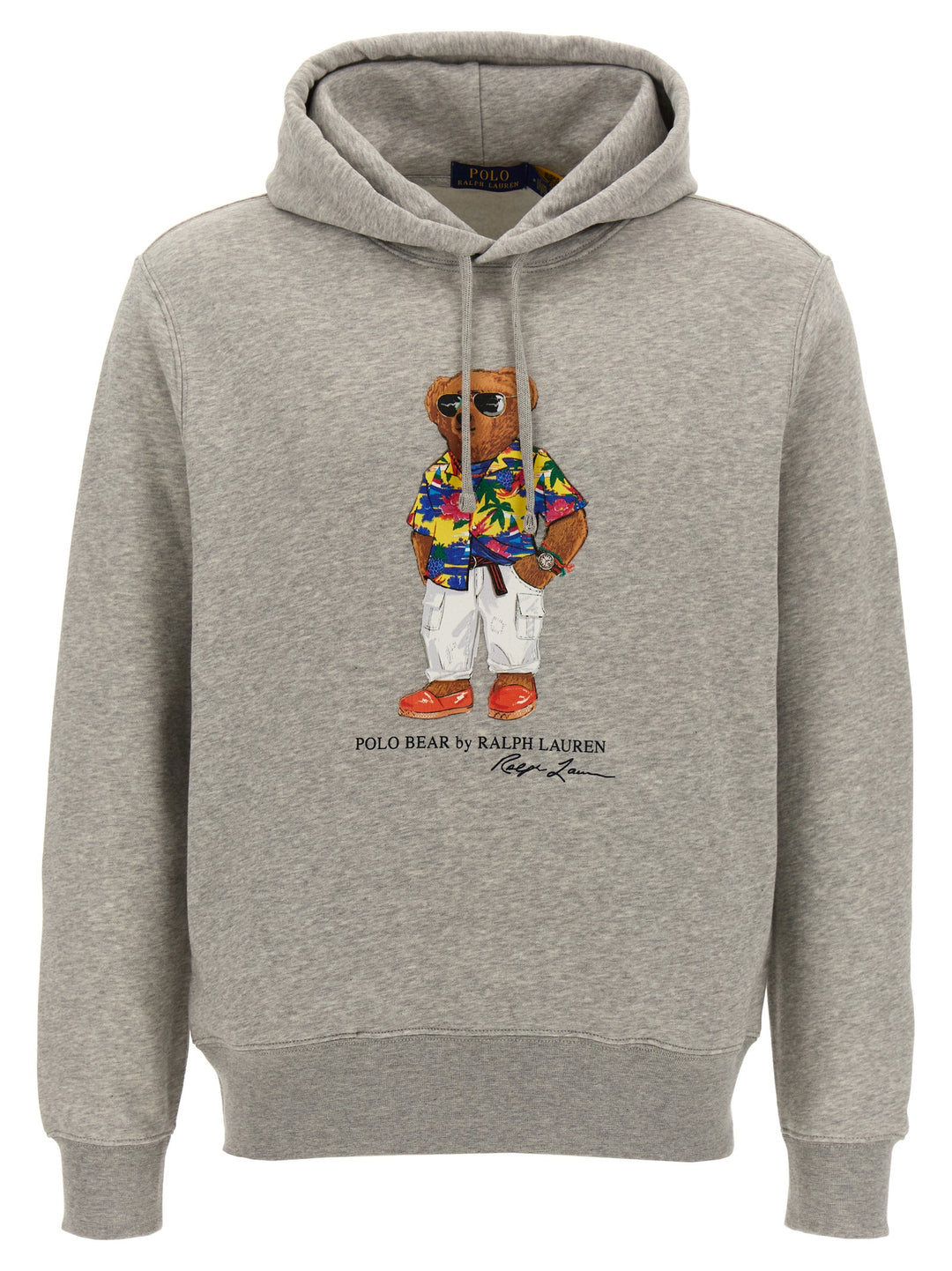 Teddy Bear Beach Sweatshirt Gray