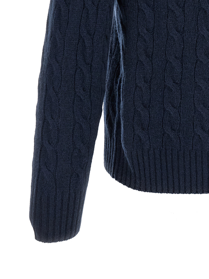 Polo Ralph Lauren Braided Sweater Sweaters and Cardigans - Blue | e3650fc364d9e73dd9bb4653c149ff540e21c603