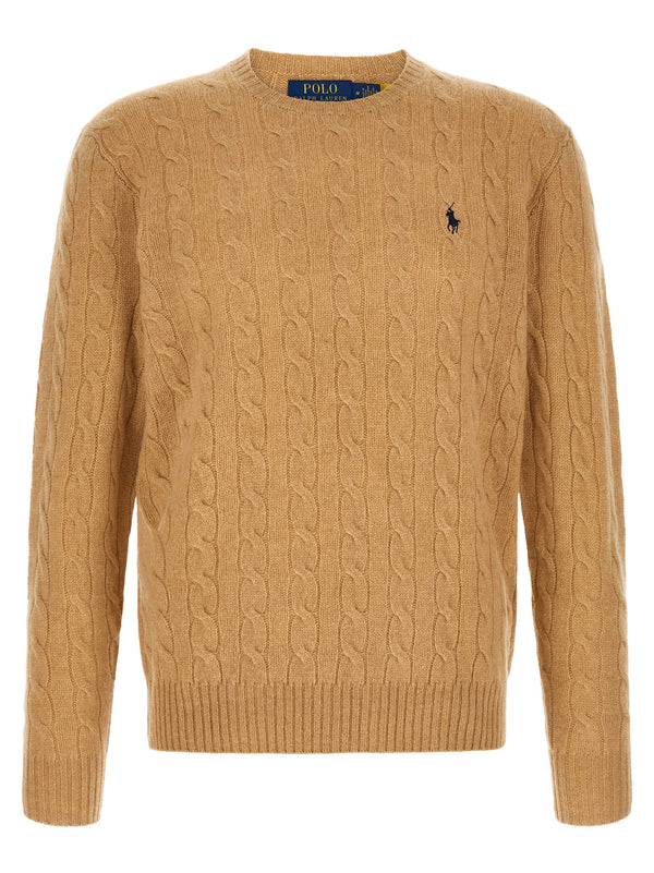 Braided Sweater Beige