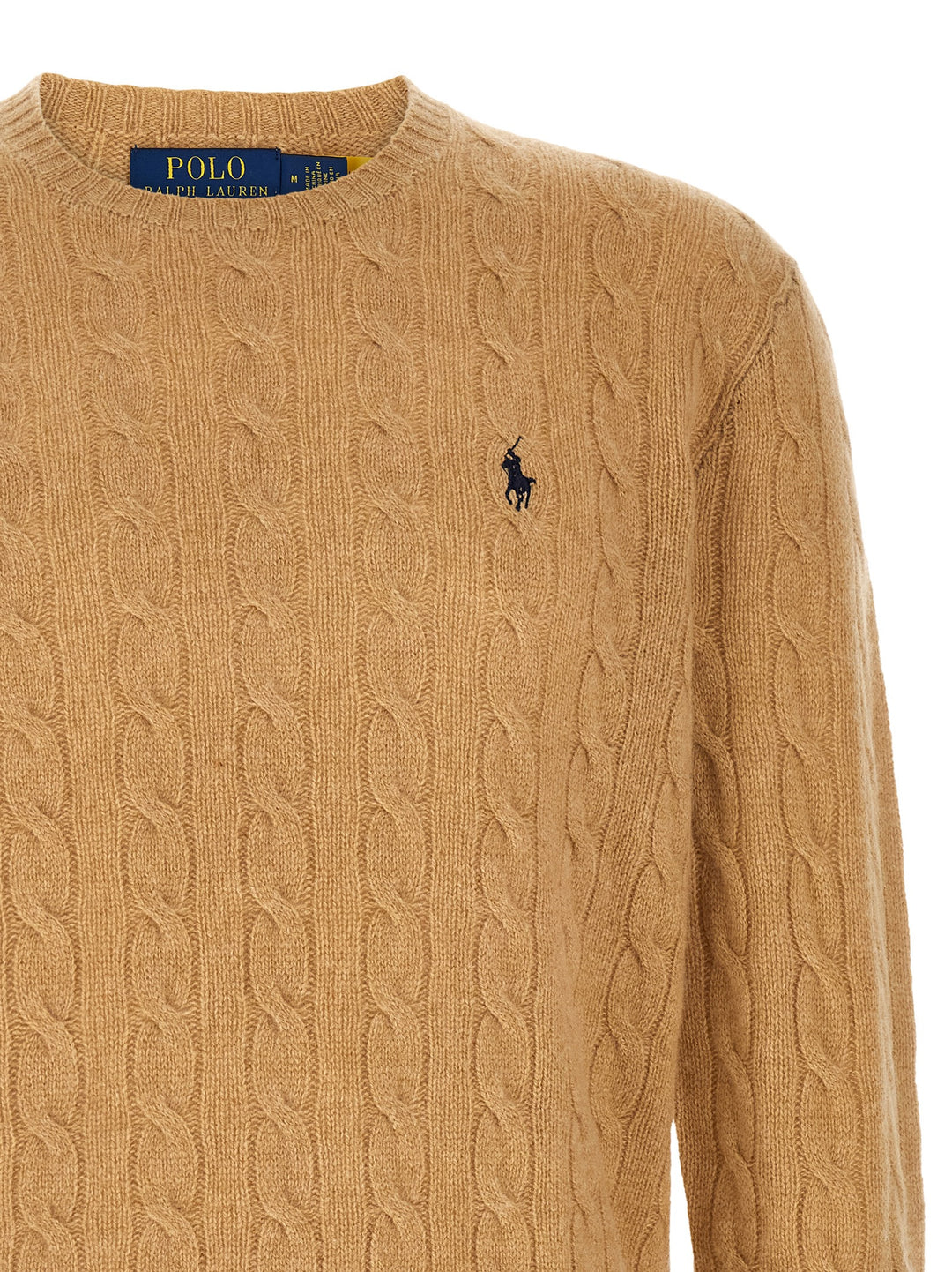 Polo Ralph Lauren Braided Sweater Sweaters and Cardigans - Beige | 302a49a15eba9cf7b6b64ffc2f378ab265744950