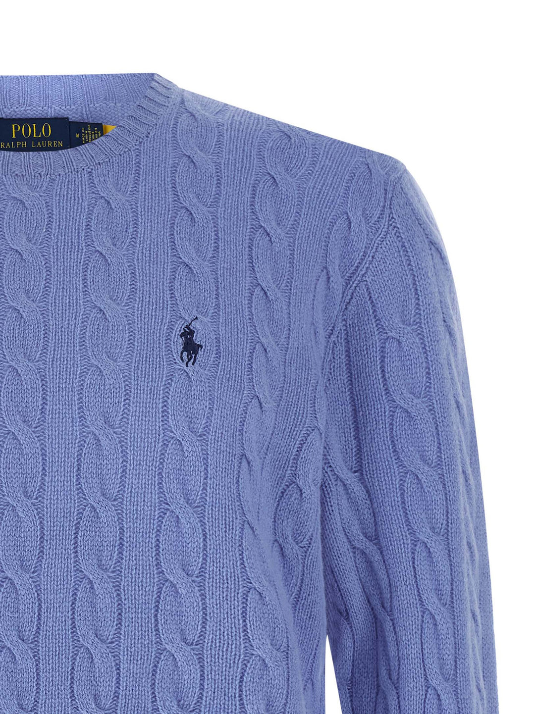 Polo Ralph Lauren Braided Sweater Sweaters and Cardigans - Light Blue | 0aad891c70fc123b447d00203c96bf9f2a1877c0