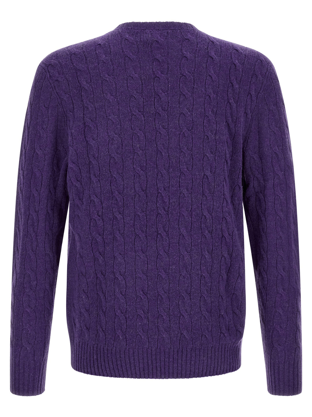 Polo Ralph Lauren Braided Sweater Sweaters and Cardigans - Purple | a0ee08072e9c8ebb79e971a881c19def9f704c9a