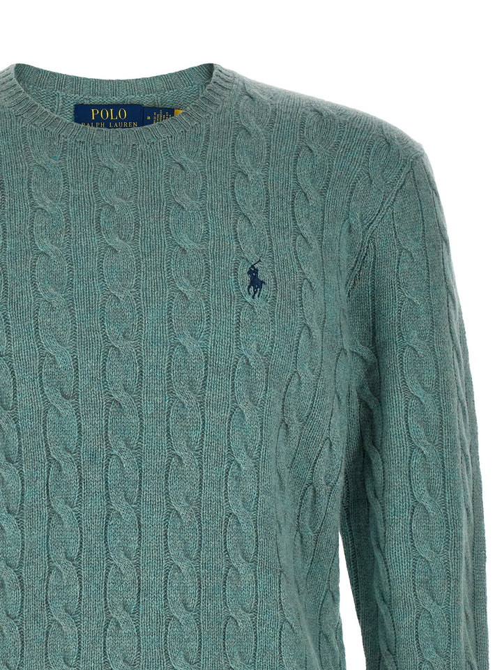 Polo Ralph Lauren Braided Sweater Sweaters and Cardigans - Green | 114f21335e66e5567a9db1318c944b24890ecc0a