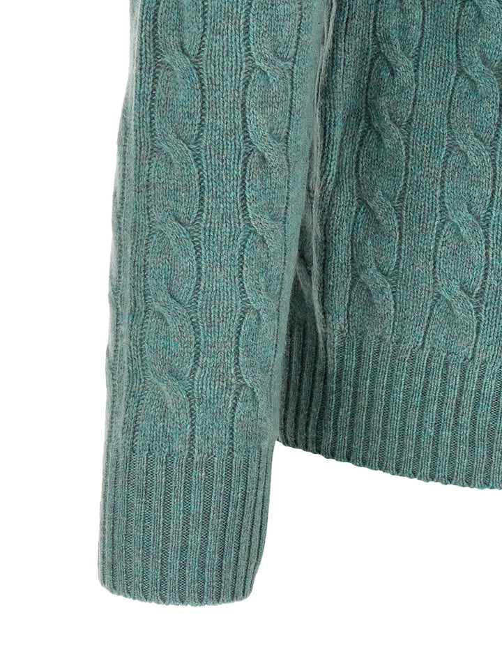 Polo Ralph Lauren Braided Sweater Sweaters and Cardigans - Green | c07ad1f513951bd1565ef3085b630a1ff1d4ea51