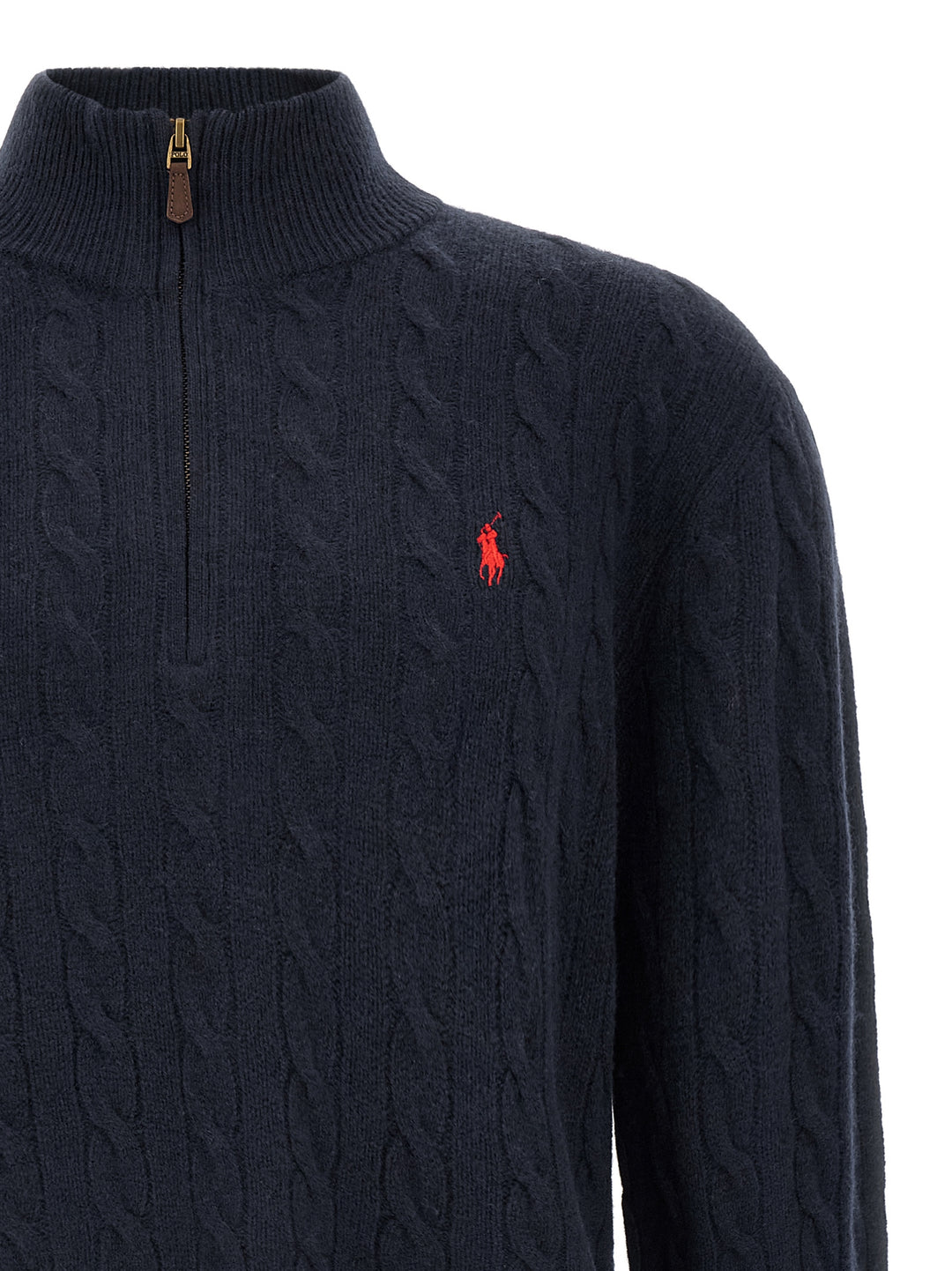 Polo Ralph Lauren Braided Sweater Sweaters and Cardigans - Blue | 1959ccf0f060395826f8e33d3d0ebd8bc11437f8