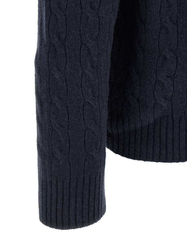Polo Ralph Lauren Braided Sweater Sweaters and Cardigans - Blue | 010290ade7fbbd3de51e073914c79ab9f444b885