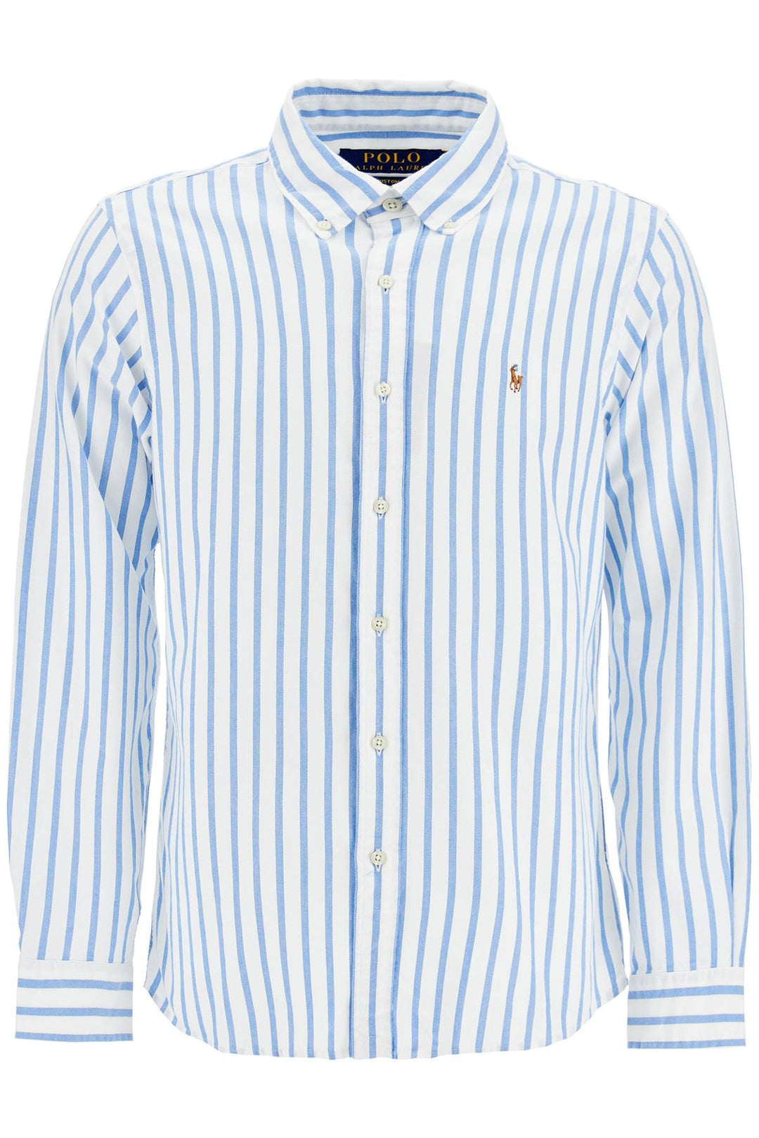 Custom Fit Shirt In Striped Oxford