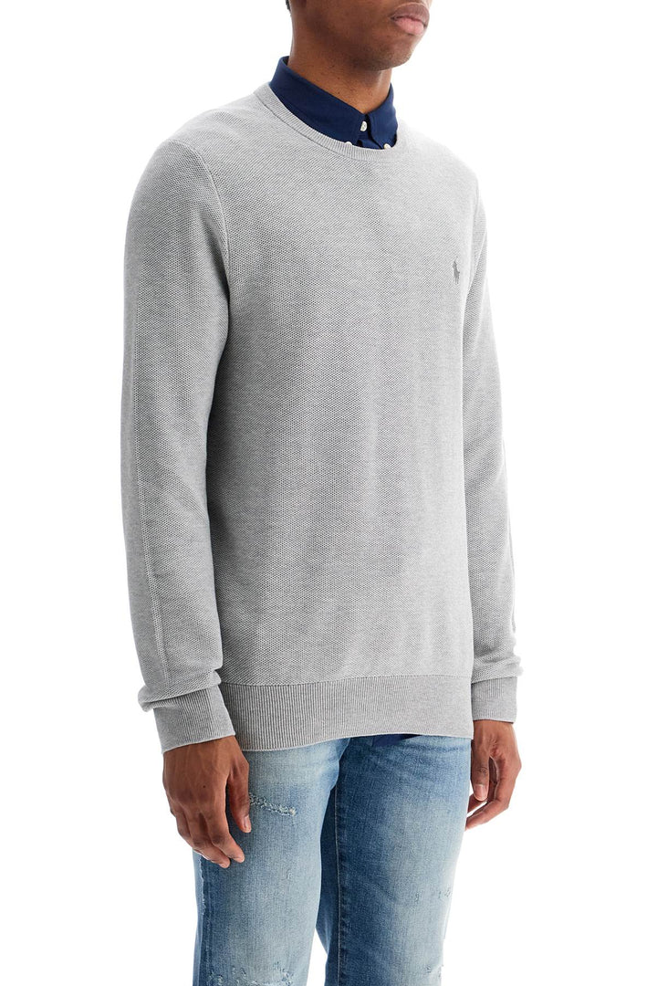 Pullover In Cotone Testurizzato