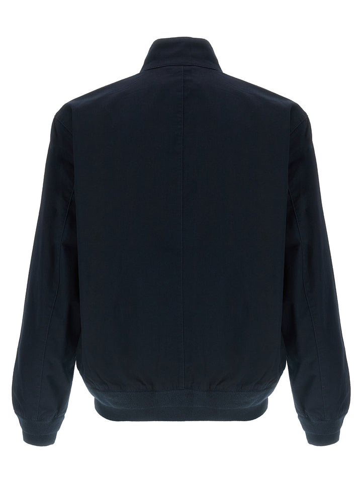 Polo Ralph Lauren Logo Embroidery Bomber Jacket Puffer Jackets - Blue | 3625ee3f9f28ec569574f0a5a4d2321ddc3906b8