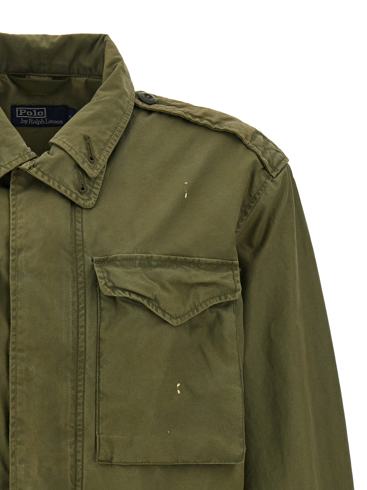 Field Casual Jackets, Parka Green