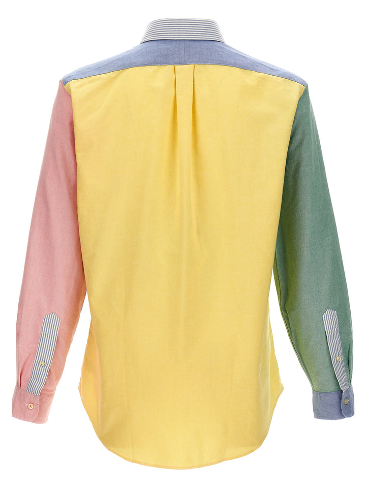 Polo Ralph Lauren Patchwork Shirt With Logo Embroidery Shirt and Blouse - Multicolor | 327908e316fbe2f98ec7ab700bf0b59f8dd1695e