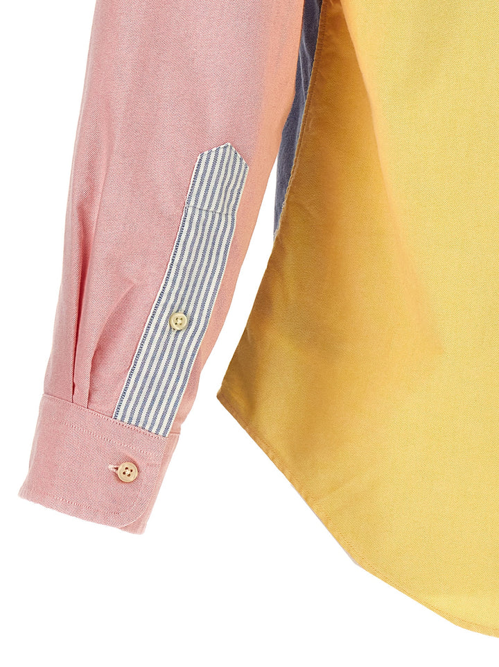 Polo Ralph Lauren Patchwork Shirt With Logo Embroidery Shirt and Blouse - Multicolor | 2912646c8b0b164f3fb60a1c57e380bb88aa466f