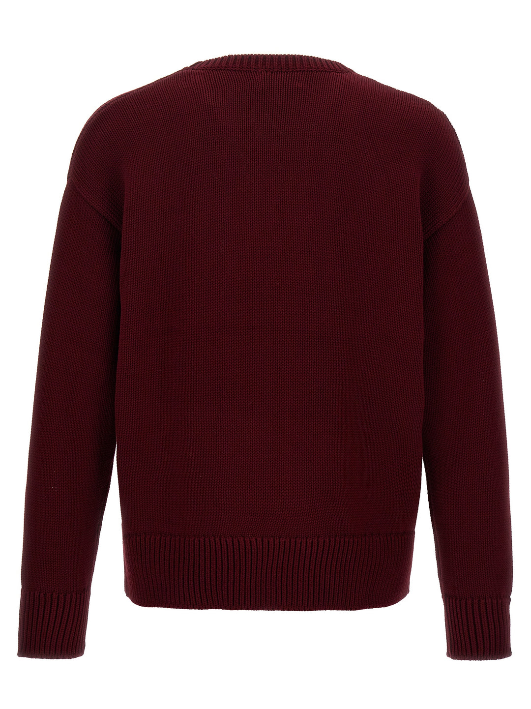 Logo Patch Sweater Sweater, Cardigans Bordeaux