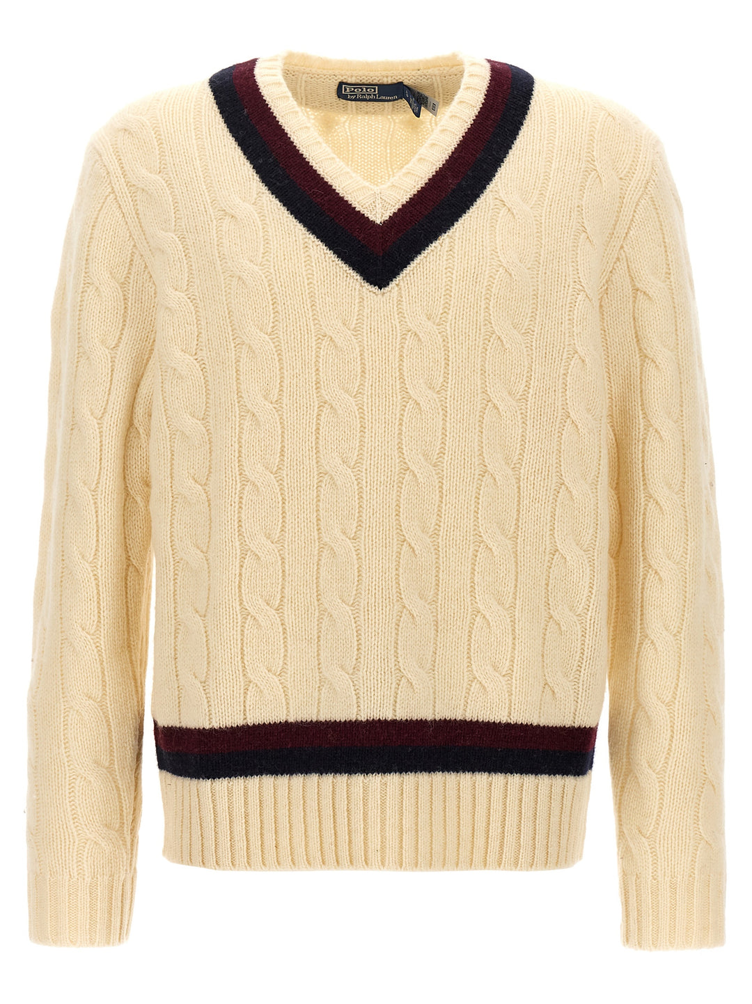 Aaran Cable Sweater Sweater, Cardigans White