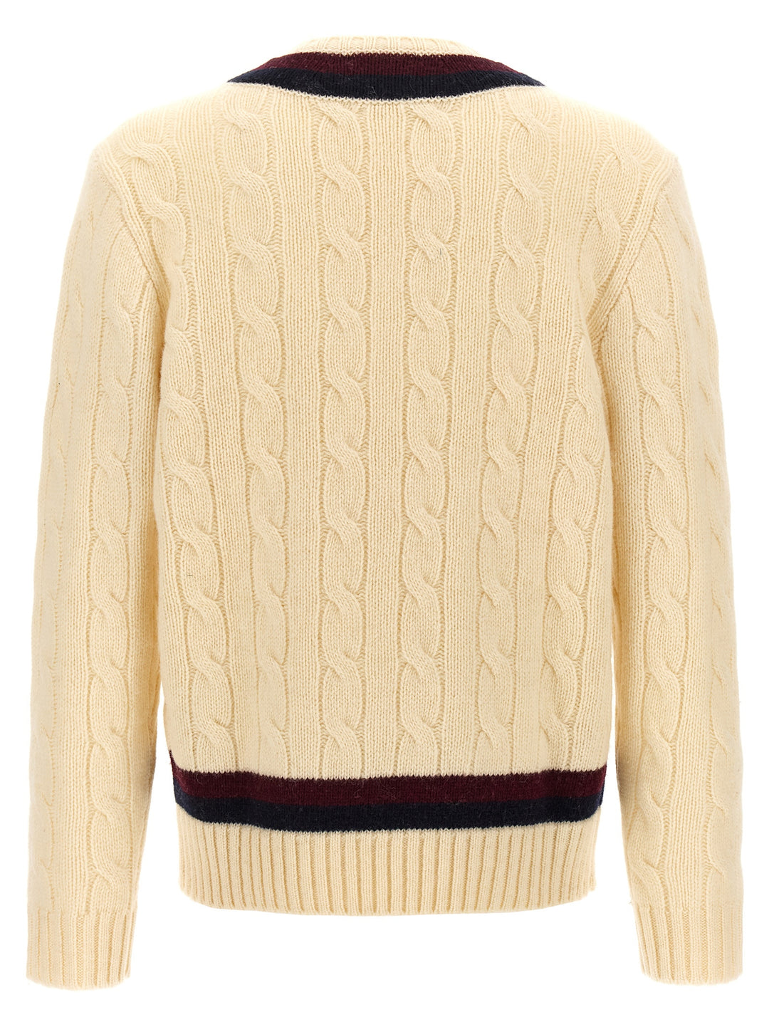 Aaran Cable Sweater Sweater, Cardigans White