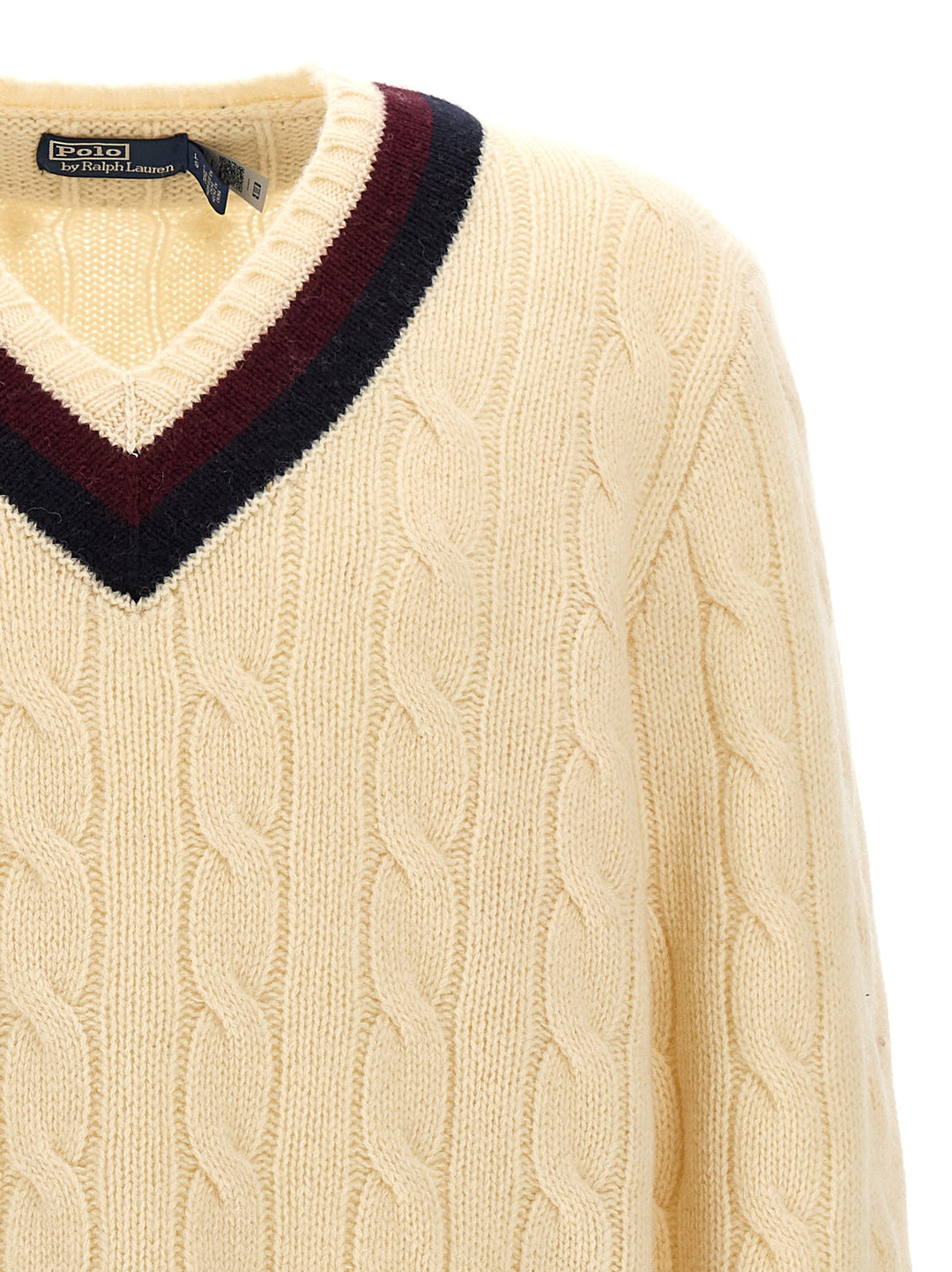 Aaran Cable Sweater Sweater, Cardigans White