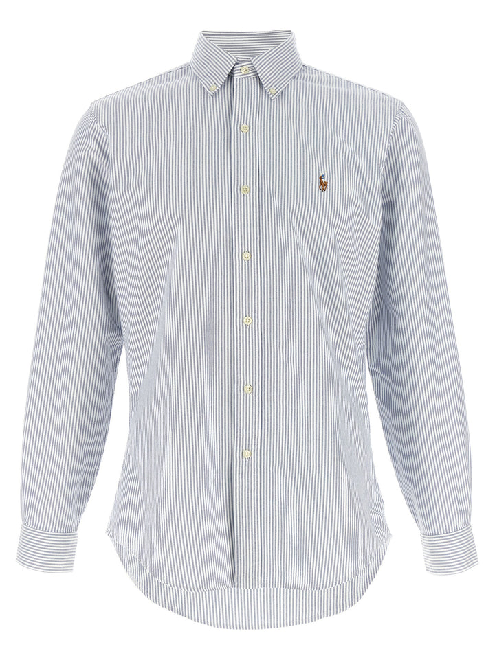 Polo Ralph Lauren Button-Down Shirt Shirt and Blouse - Light Blue | 8728b45e43aef11fa23b5308ae1fc5127602ebd1