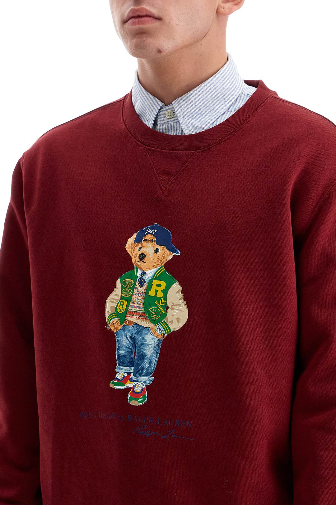 Felpa Girocollo Polo Bear