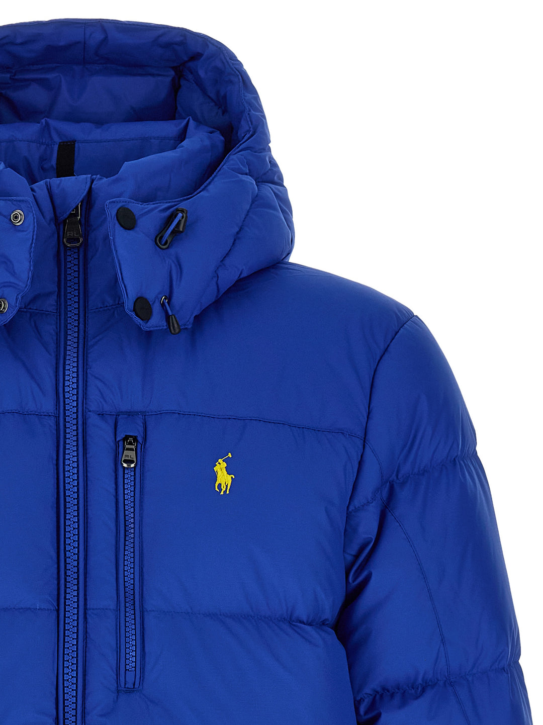 Polo Ralph Lauren Logo Embroidery Down Jacket Puffer Jackets - Blue | 38815d43b9b652e00e279beb9068bed87db849db