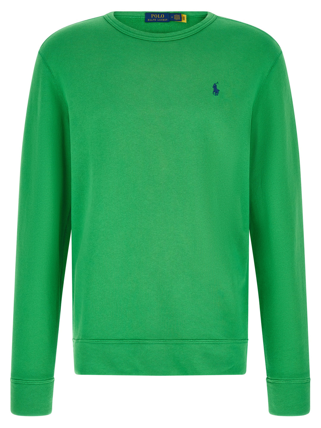 Polo Ralph Lauren Loopback Cotton Sweatshirt - Green | dfb57de16af66e18d2c06a39e78e3e0a8396cada