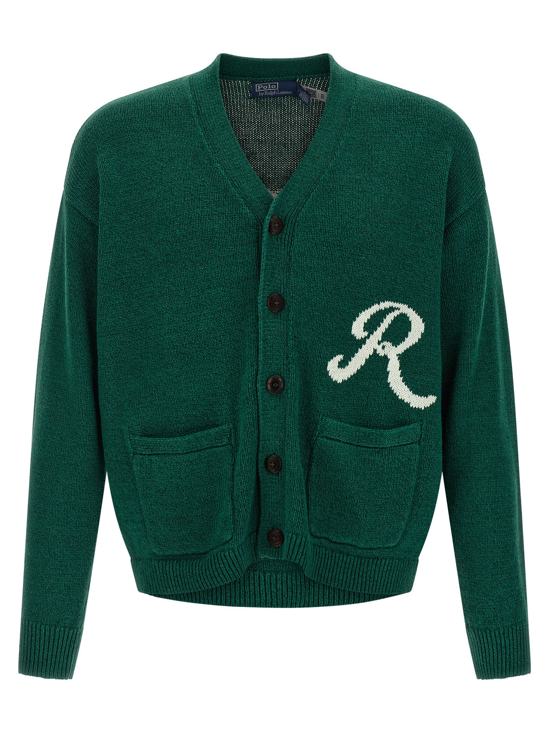 Polo Ralph Lauren Intarsia Logo Cardigan Sweaters and Cardigans - Green | c845ddc8da4eb97420733c40bb61636b1d00ef67