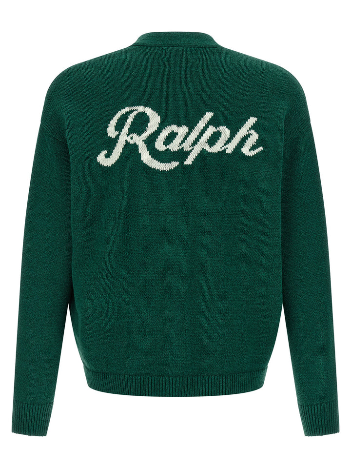 Polo Ralph Lauren Intarsia Logo Cardigan Sweaters and Cardigans - Green | 19540e164cbaef4ef838db75697cd700f09012ea
