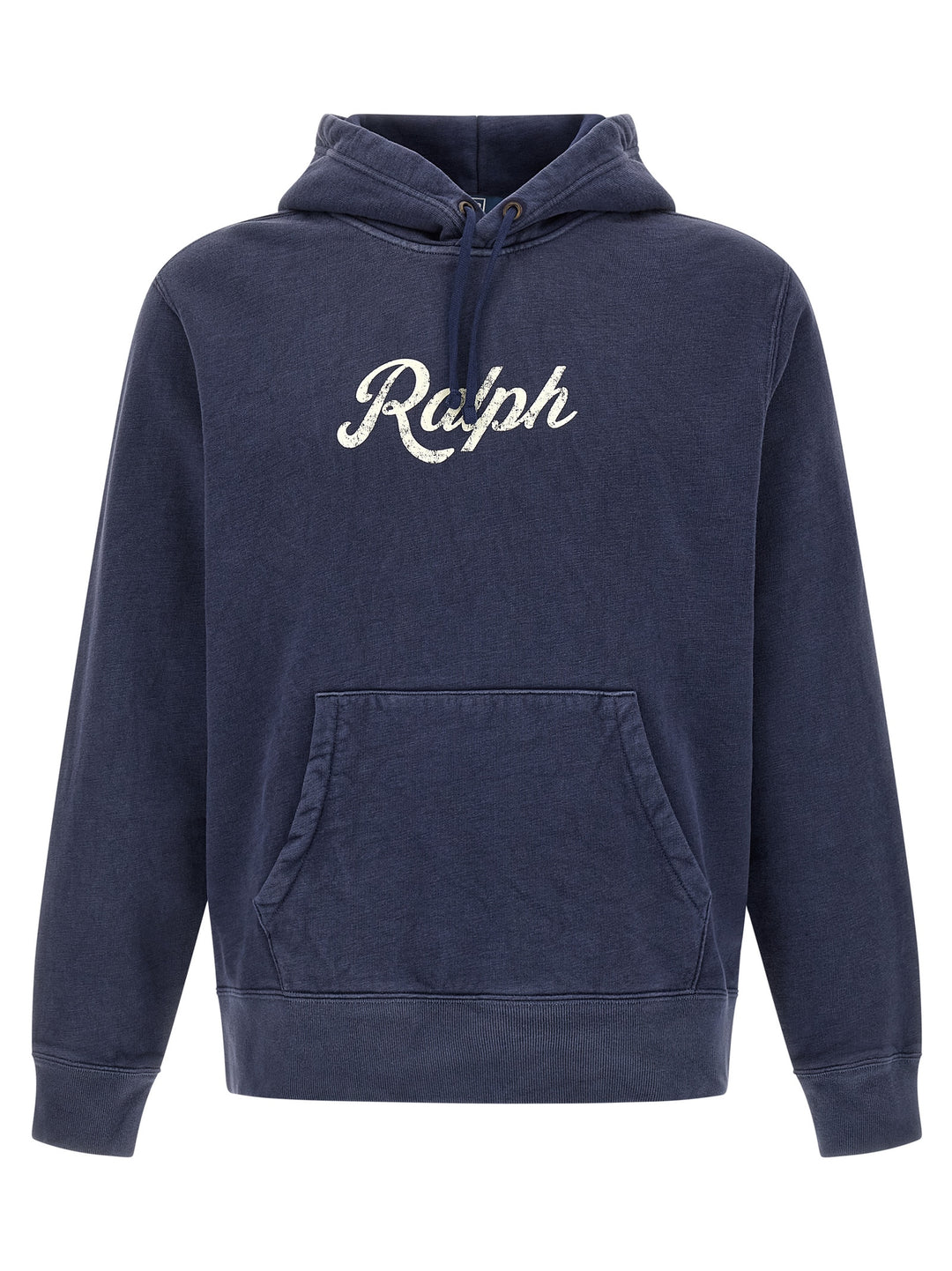 Polo Ralph Lauren Vintage Print Hoodie Sweatshirt - Blue | 74c359e9bf8f07e1884b2765d5decb7968f5bc0d