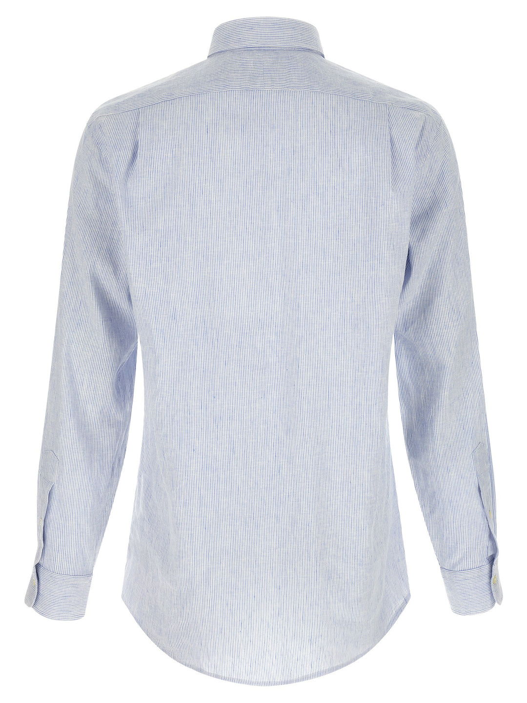 Polo Ralph Lauren Linen Cotton Shirt Shirt and Blouse - Light Blue | bf3df9e2658dcfa165b5128c9276c6a0ec42033b