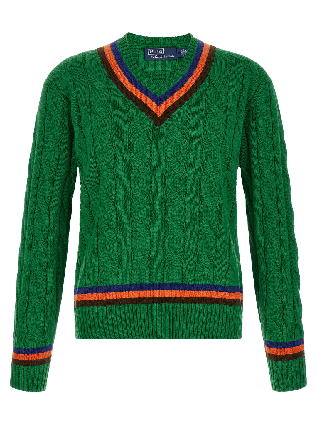 Polo Ralph Lauren V-Knit With Cable Pattern Sweaters and Cardigans - Green | 3887725d8a44a8c1003c6a6b647d3adce85008a3