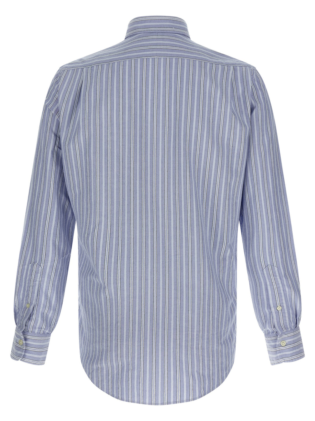Polo Ralph Lauren Striped Shirt Shirt and Blouse - Light Blue | 8d3bbc62acbb7f42e3d8bb37a6722ac51cdf70be