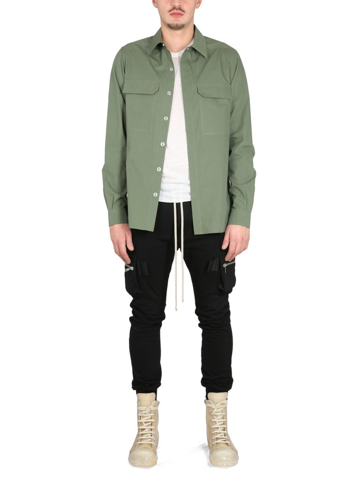 Rick Owens Shirts - Green | Wanan Luxury