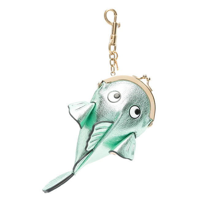 Anya Hindmarch Keyrings - Green/Gold | 334e3806002f6fd9f020cbf9bebe09a5afd97f3d