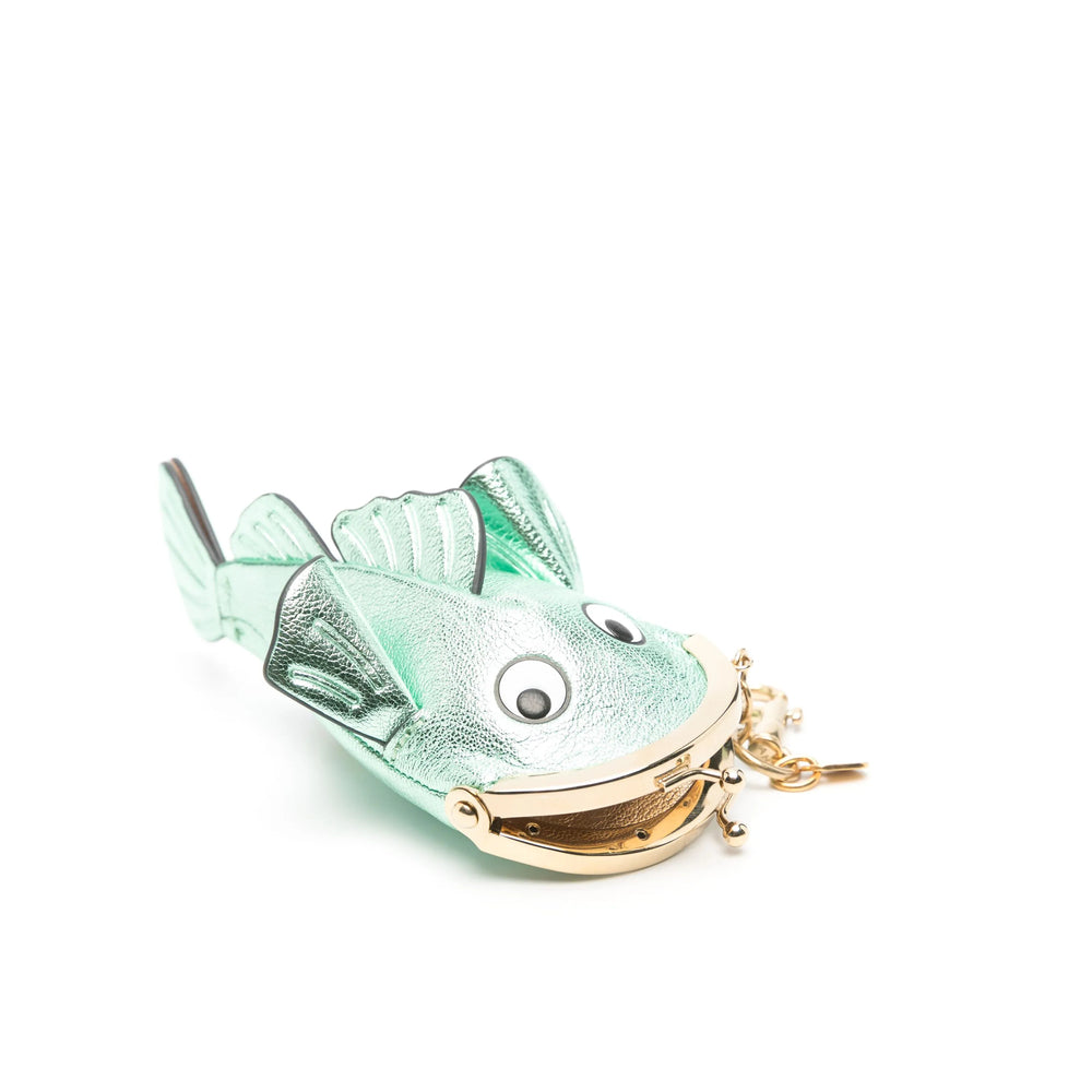 Anya Hindmarch Keyrings - Green/Gold | 76cfbef9faf6efafb569185bd0dc826d37cd4887
