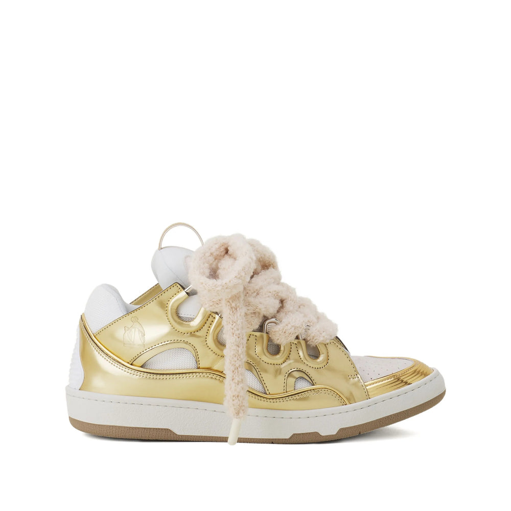Lanvin Sneakers - White, Gold | 3f821ac70c811b37eb6b6c7377dd0ae013f2488d