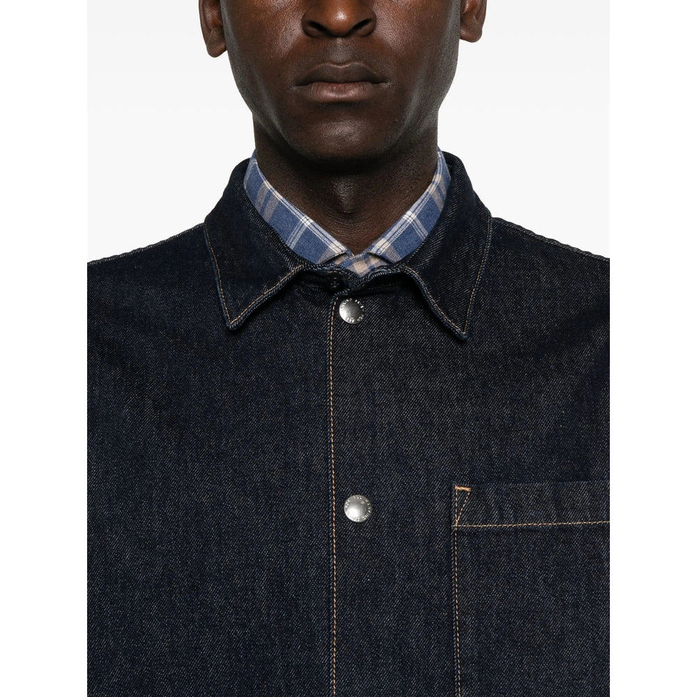 7 For All Mankind Shirts - Blue | 6c03b3f068383f45d741131c73732910bf928740