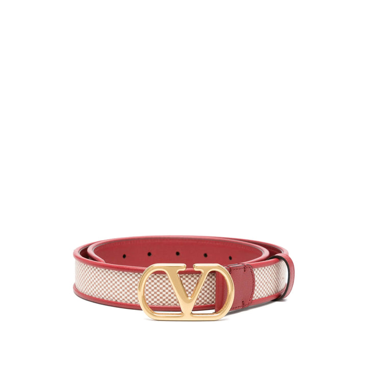 Valentino Garavani Belts - Red, Neutral | ed31409dbf64cd1b99fbb94d27d2dc9144364ee0