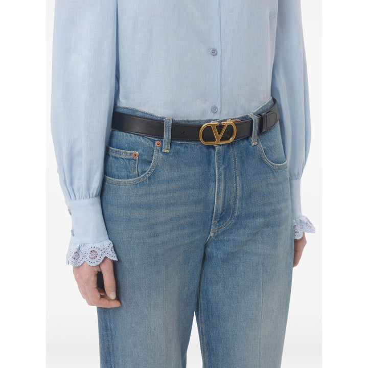 Valentino Garavani Belts - Black, Red | 063e215bffeee3965fbc50a99560e15a2299a417