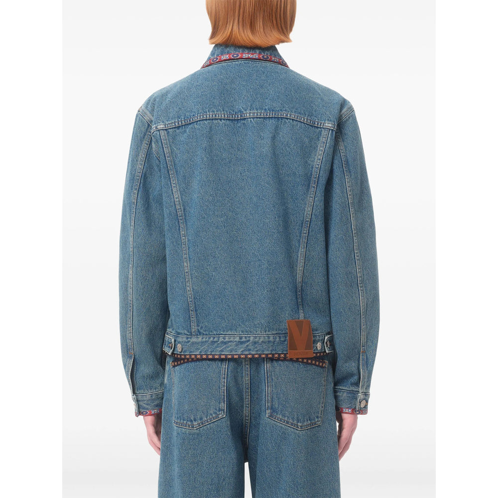 Valentino Outerwears - Blue | 9f18b8a493978e91e6ade4e068975190cb663385