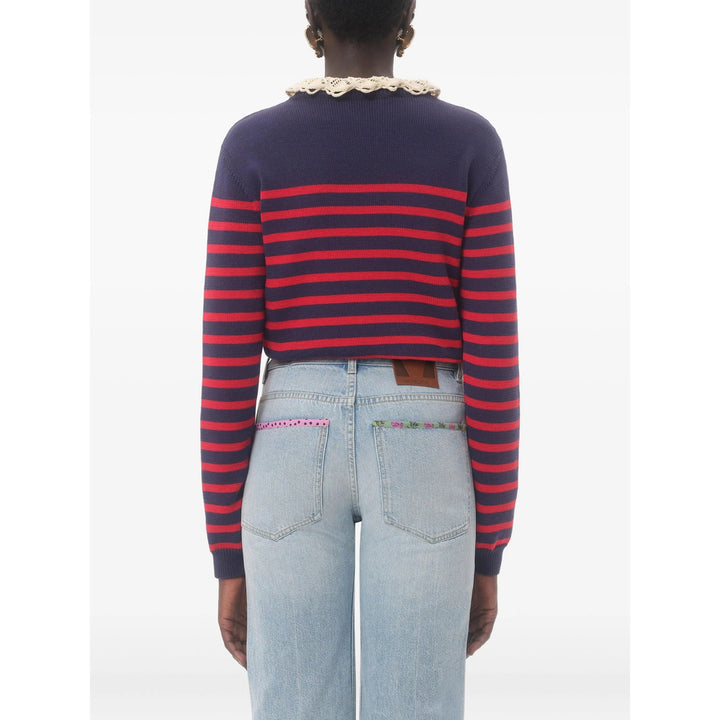 Valentino Sweaters - Blue, Red | e427ef16def0965c0043a61c1ff5f44442998c65