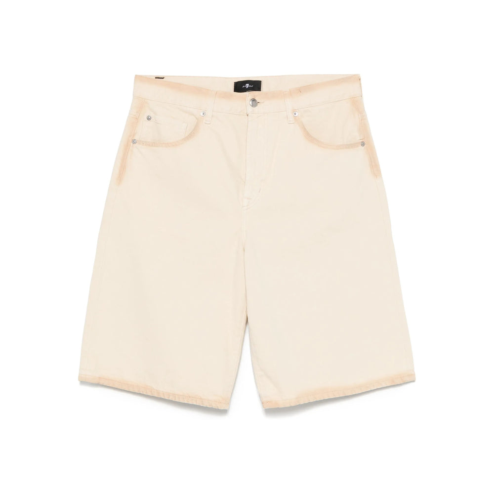 7 For All Mankind Shorts - Neutral | 42f16c865994b990feb4a2f3176e05a3a62c4af6