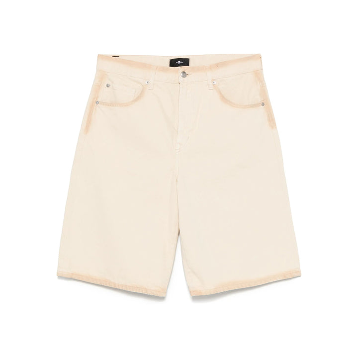 7 For All Mankind Shorts - Neutral | 42f16c865994b990feb4a2f3176e05a3a62c4af6