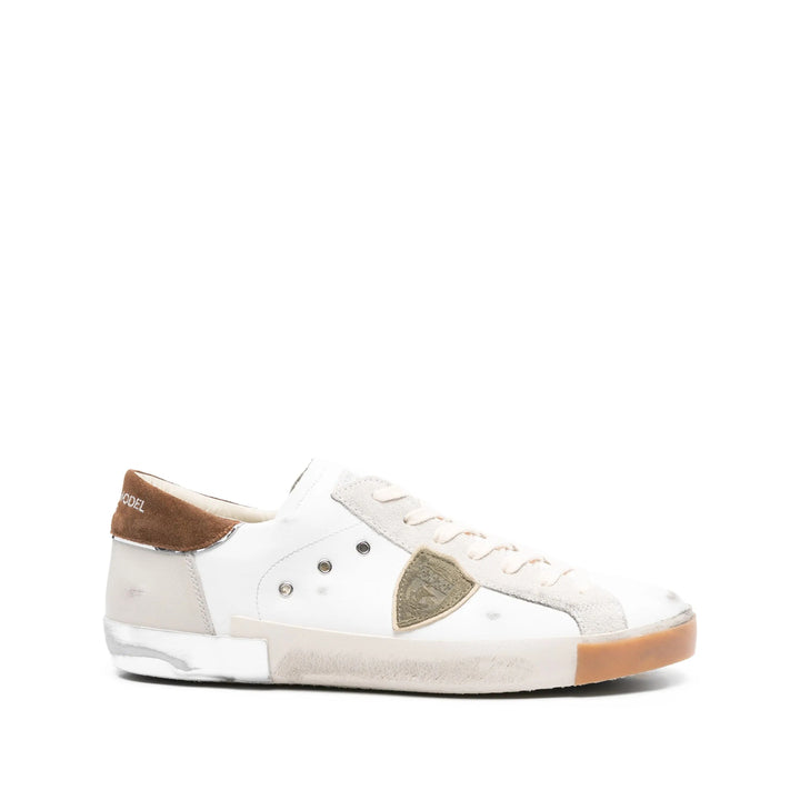 Philippe Model Sneakers - White, Brown | aa424d47bb4d66152cfb159fef5bda95fd36a40c