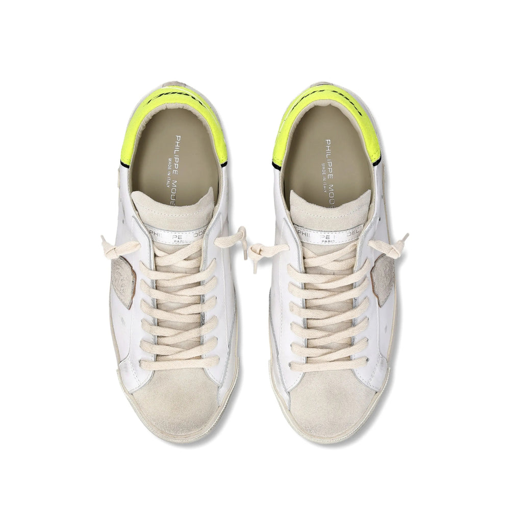 Philippe Model Sneakers - White, Yellow | fc9a47a39eee3eda39d70fbe8c1766dfabee9d0c