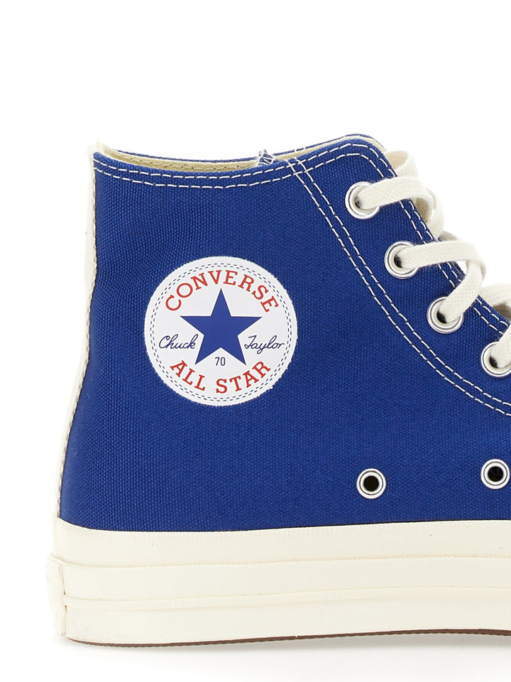 Comme Des Garçon Play x Converse Sneakers - Blue | Wanan Luxury