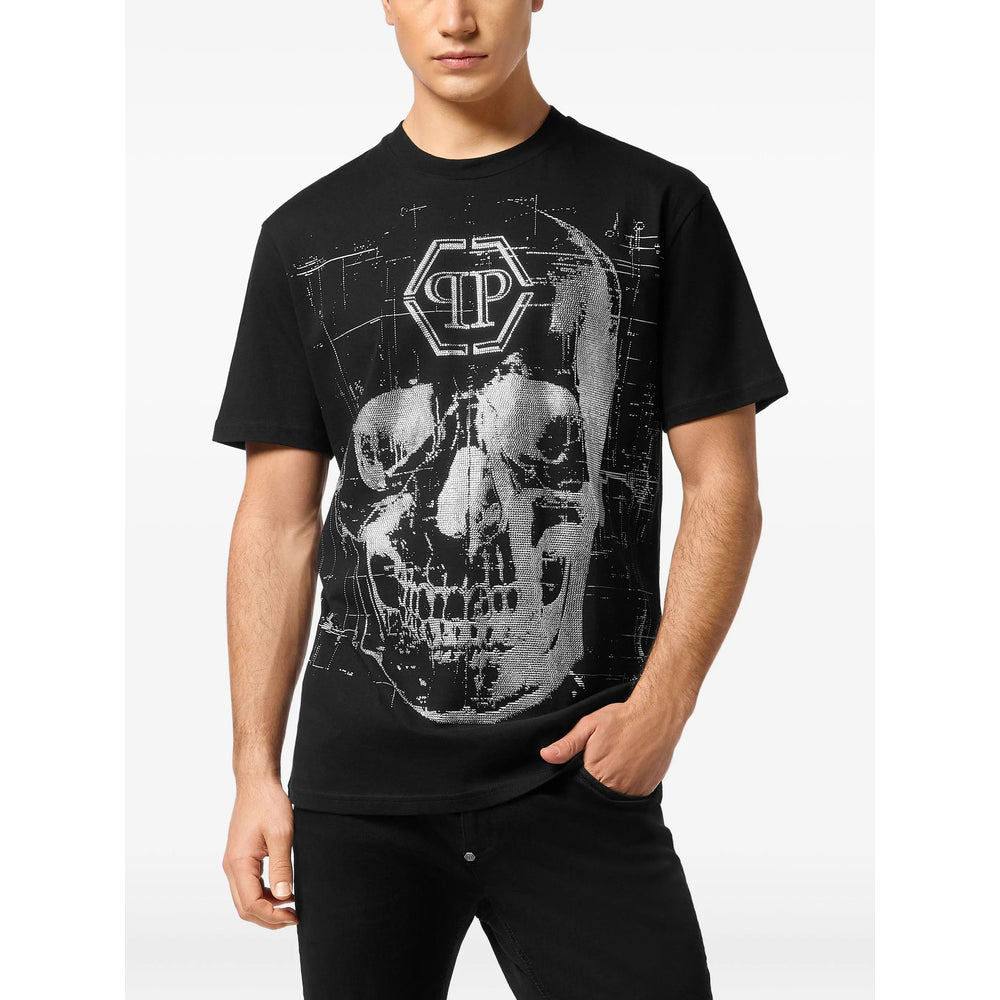 Philipp Plein T Shirts - Black | 9b9e74d8f758df4f7899c4431521ef05acd6a257