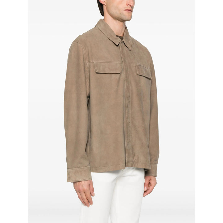 Calvin Klein Leather Outerwears - Brown | 0e8167a14801149ae54c826cb4d79d43fbccb98e