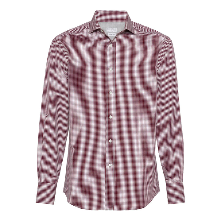 Brunello Cucinelli Shirts - Red, White | 787562736efa67337eaf1a8b967d4b269d98b15f
