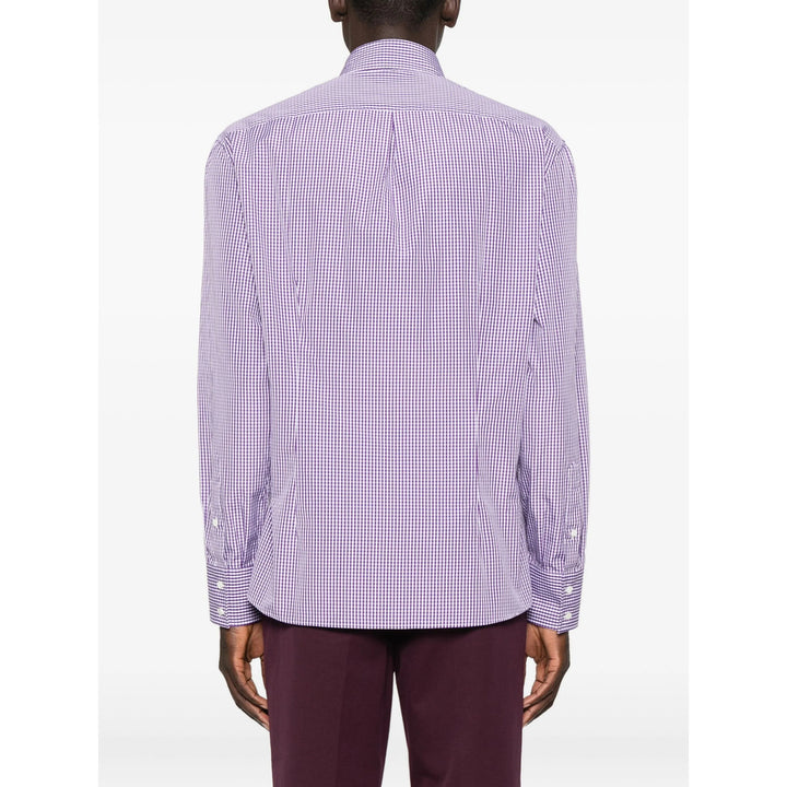Brunello Cucinelli Shirts - Purple, White | 28f314356055ca0691716a603697bea5f720cb1b